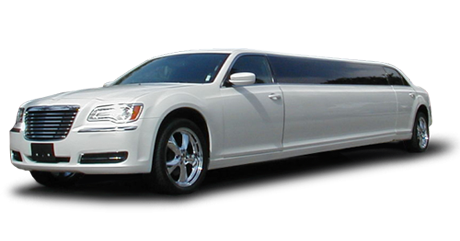 OCLS - 10-12 Passenger Chrysler 300 Limos - White- Orange County Limo